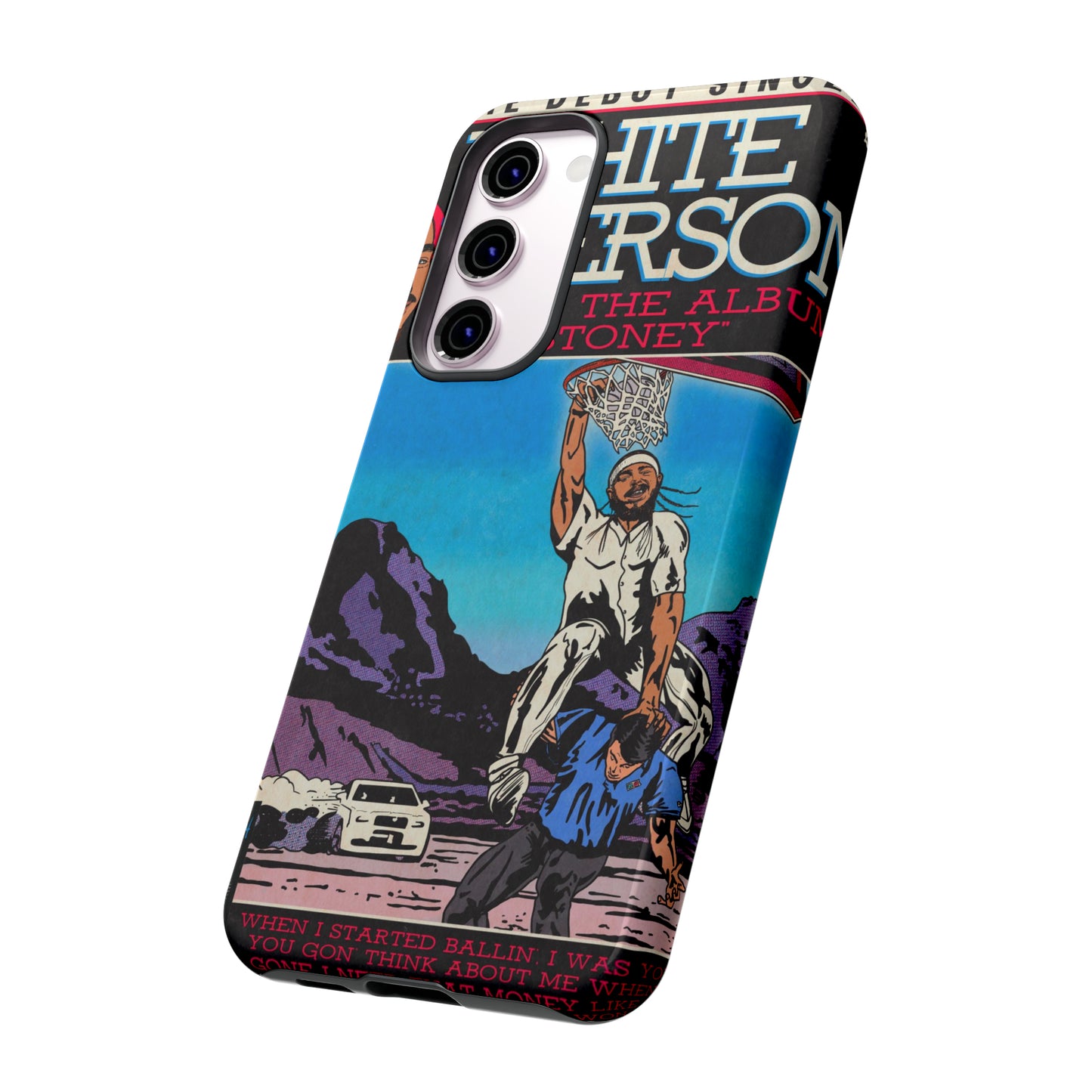 Post Malone - White Iverson - Tough Phone Cases