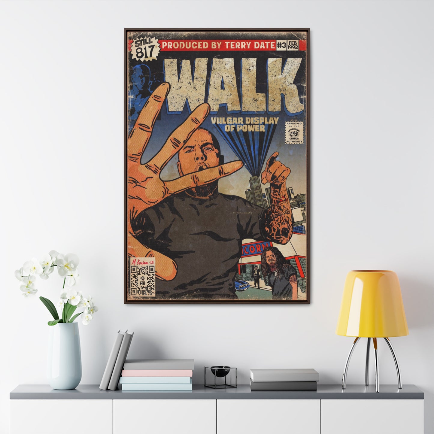 Pantera - Walk - Gallery Canvas Wraps, Vertical Frame