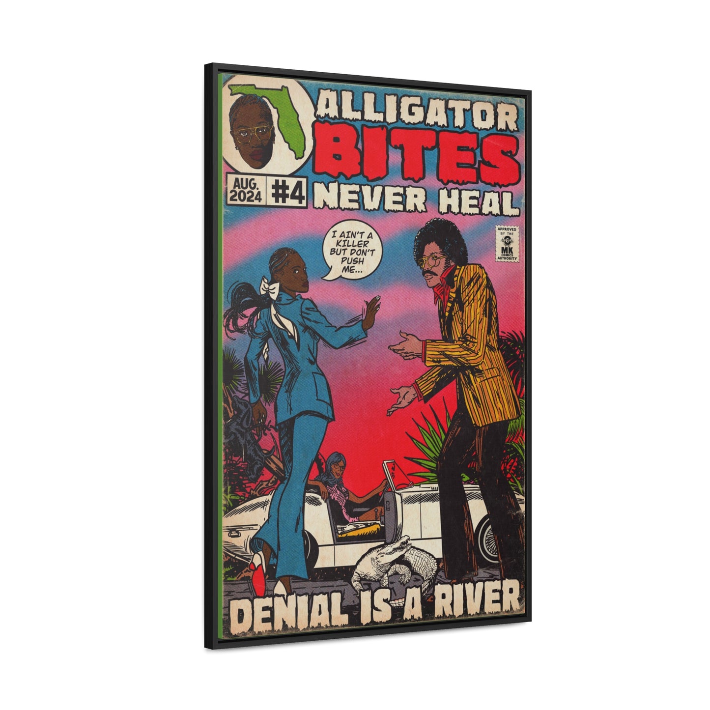 Doechii - Denial is a River - Alligator Bites - Gallery Canvas Wraps, Vertical Frame