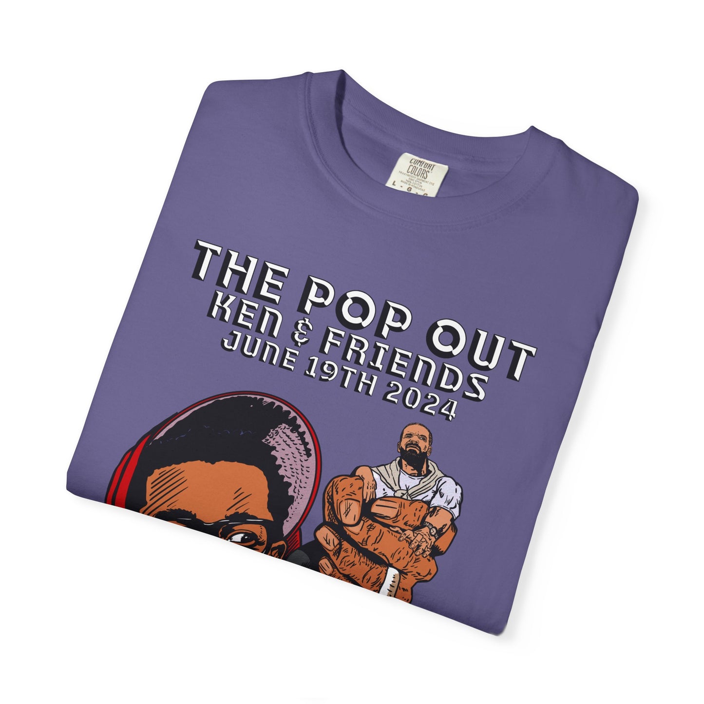 Kendrick Lamar - The Pop Out - Unisex Comfort Colors T-shirt