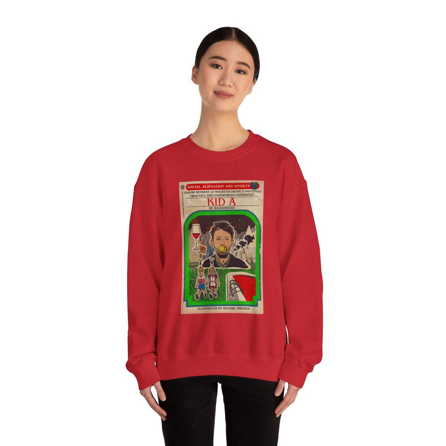 Kid A - Unisex Heavy Blend™ Crewneck Sweatshirt