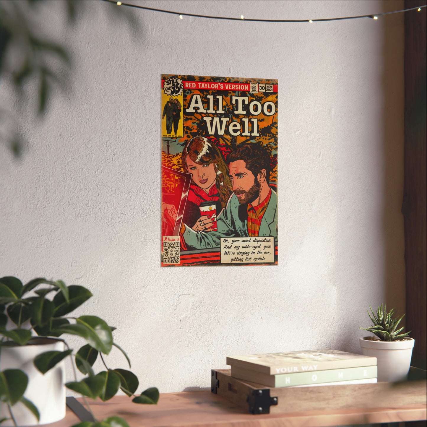 Taylor Swift - All Too Well - Matte Vertical Posters