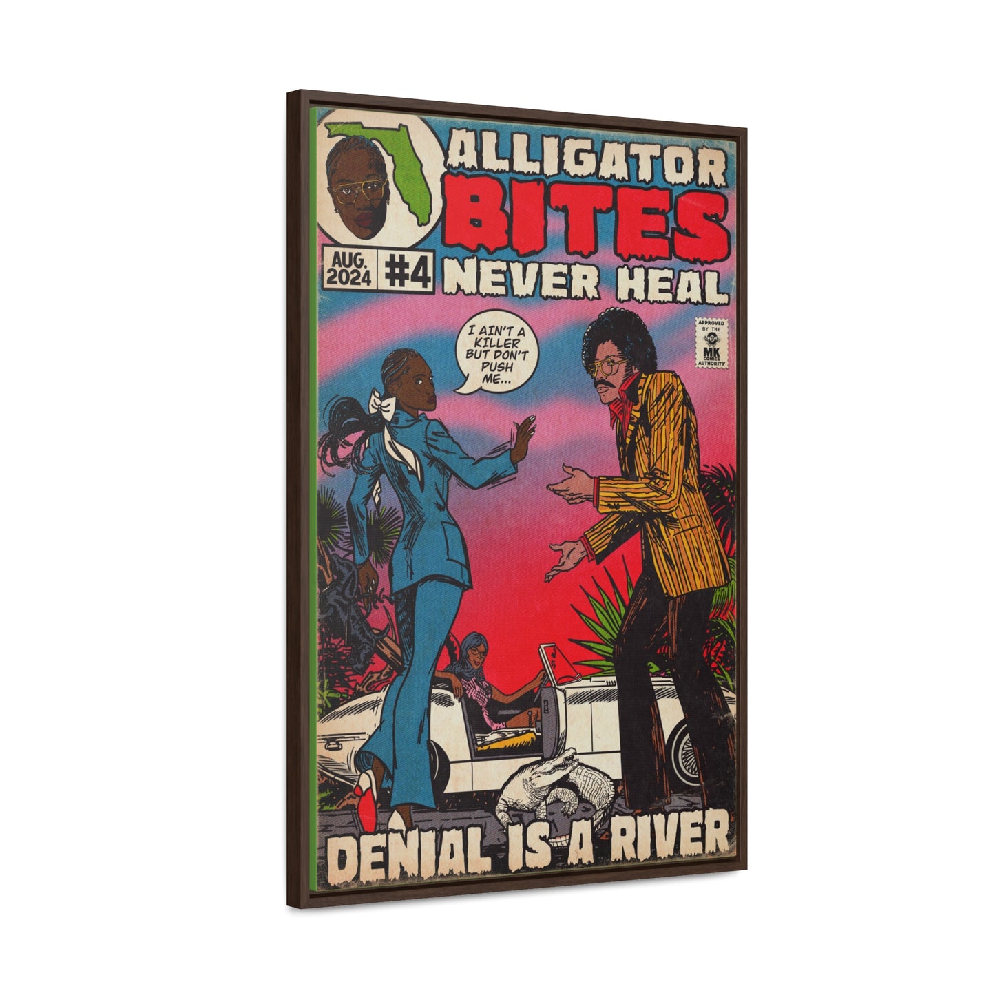 Doechii - Denial is a River - Alligator Bites - Gallery Canvas Wraps, Vertical Frame