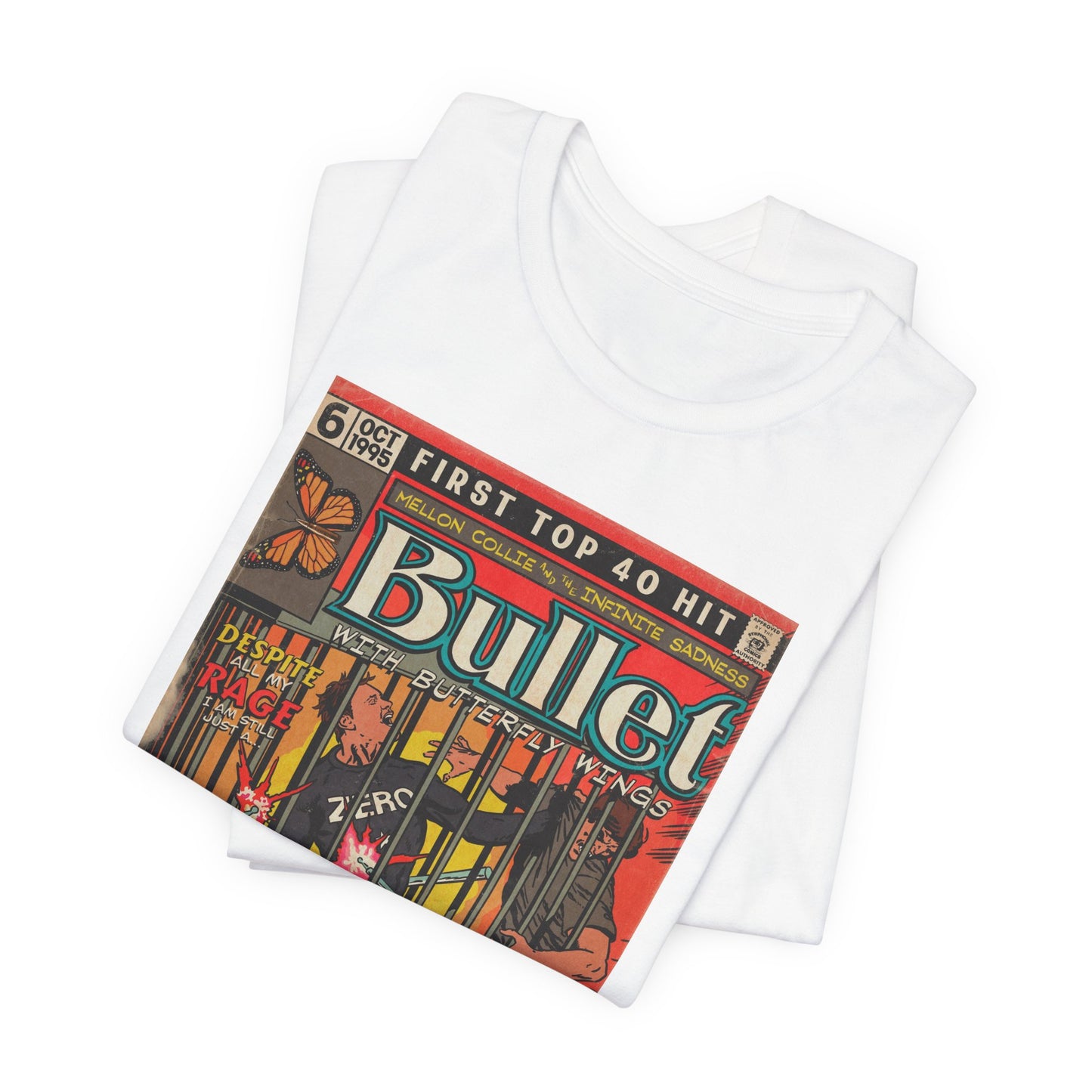 Smashing Pumpkins - Bullet With Butterfly Wings - Unisex Jersey Short Sleeve Tee