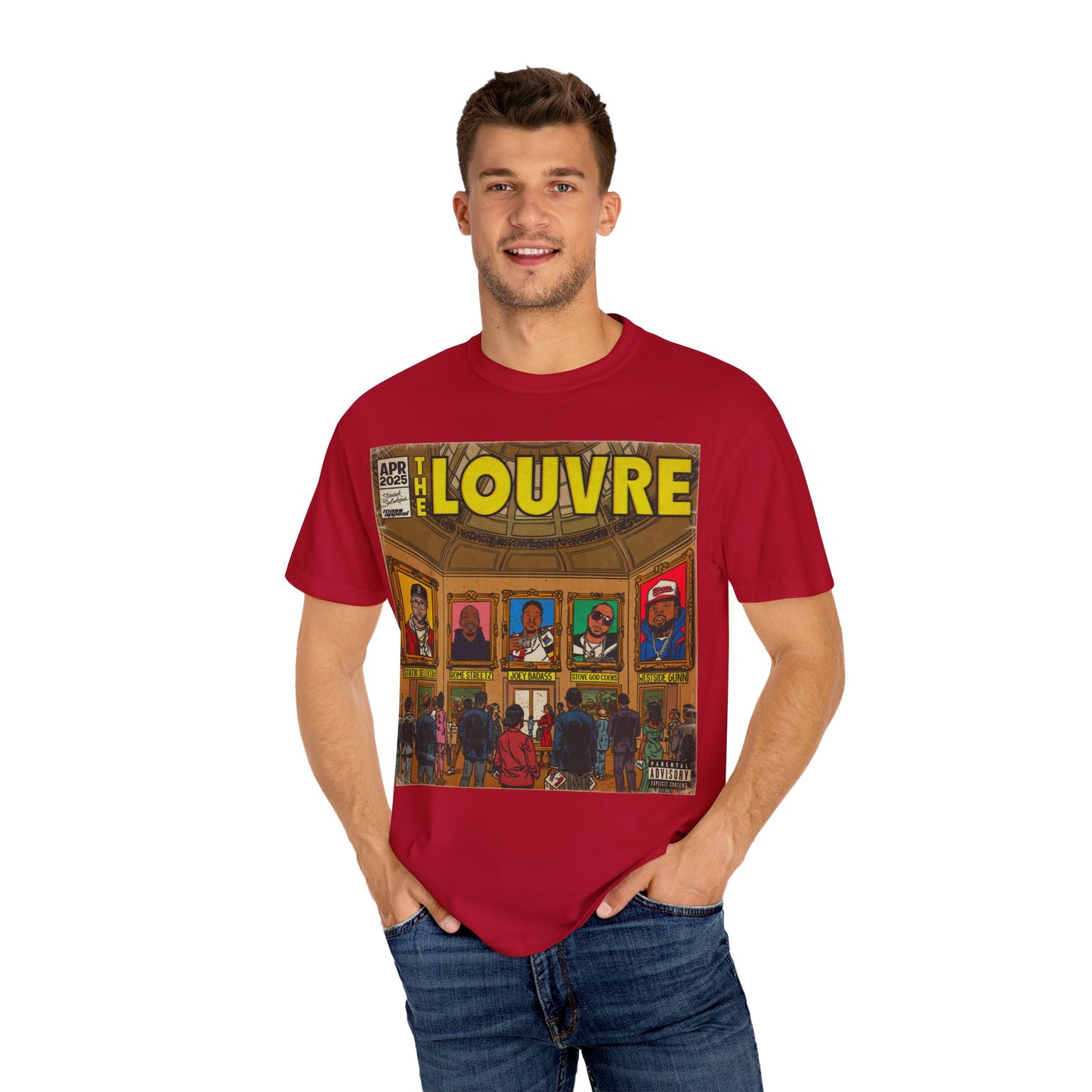 The Louvre - Statik Selektah & MK Collab - Unisex Comfort Colors T-shirt