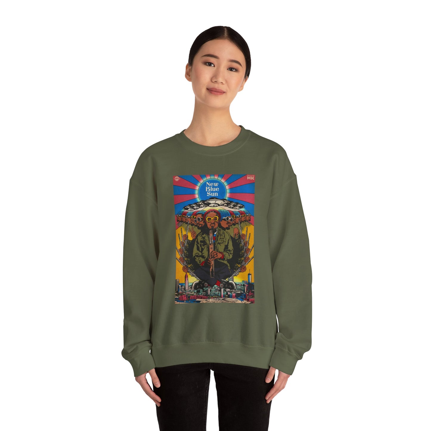 Andre 3000 - New Blue Sun - Unisex Heavy Blend™ Crewneck Sweatshirt