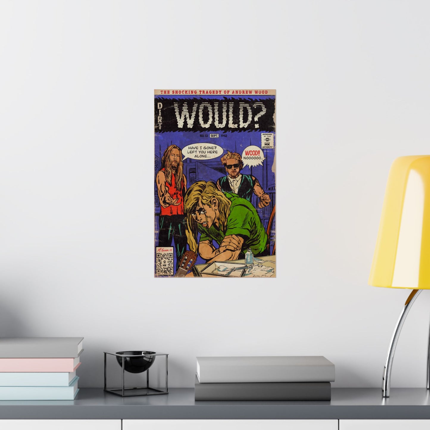 Alice In Chains - Would? - Vertical Matte Poster