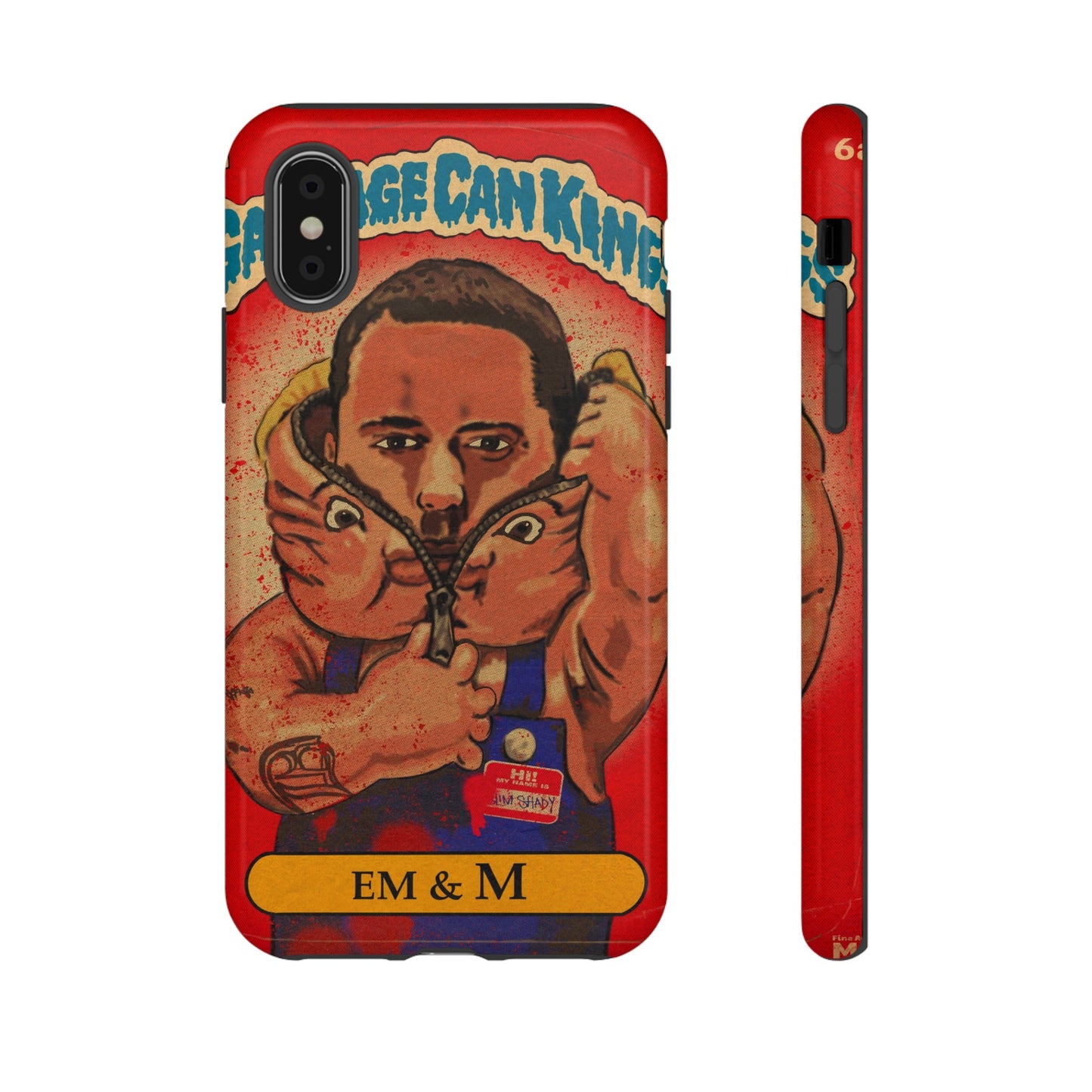 Em & M - Garbage Can Kings - Eminem - Tough Phone Cases