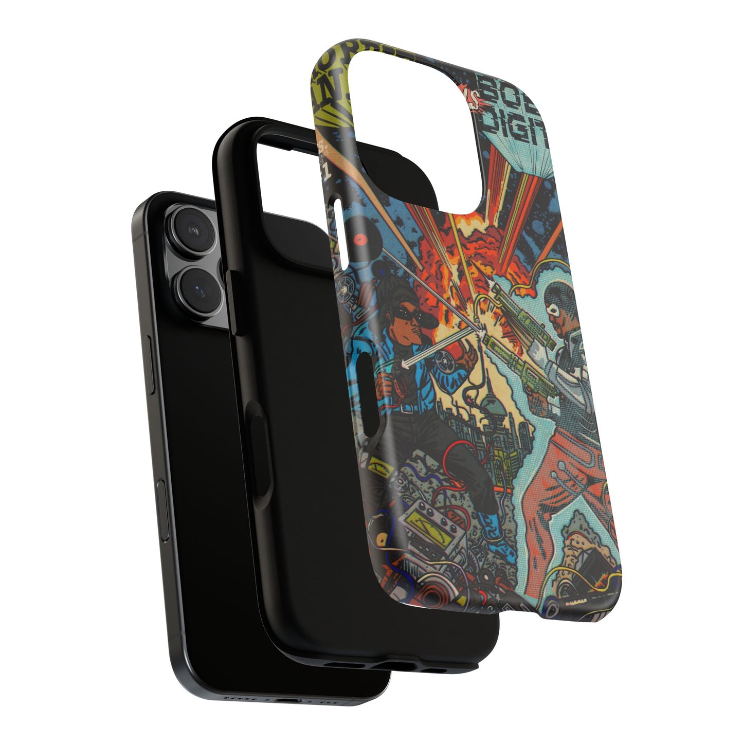 Analog vs. Digital - Tough Phone Cases