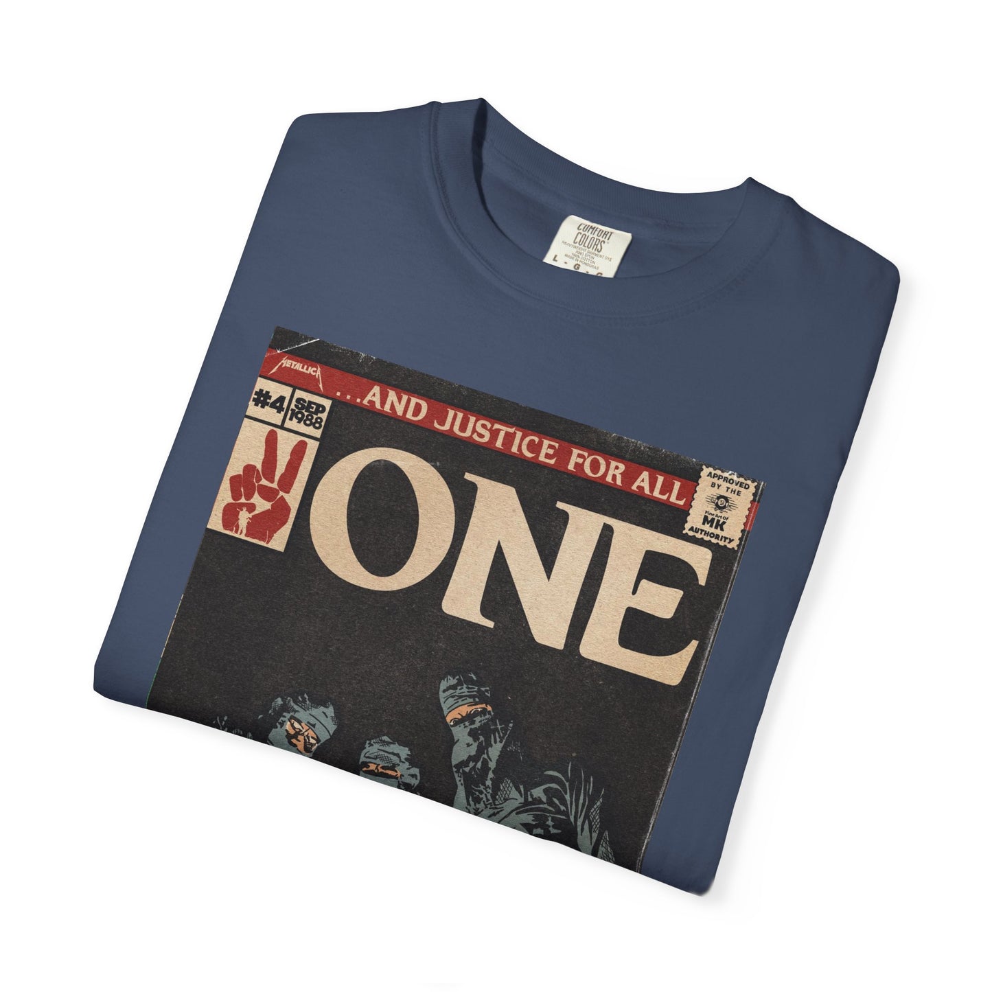 Metallica - One - Unisex Comfort Colors T-shirt
