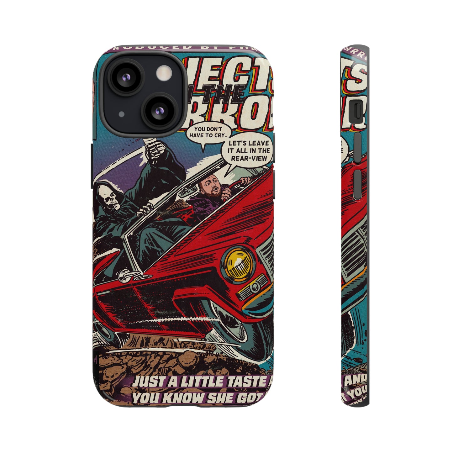 Objects in the Mirror - Tough Phone Cases