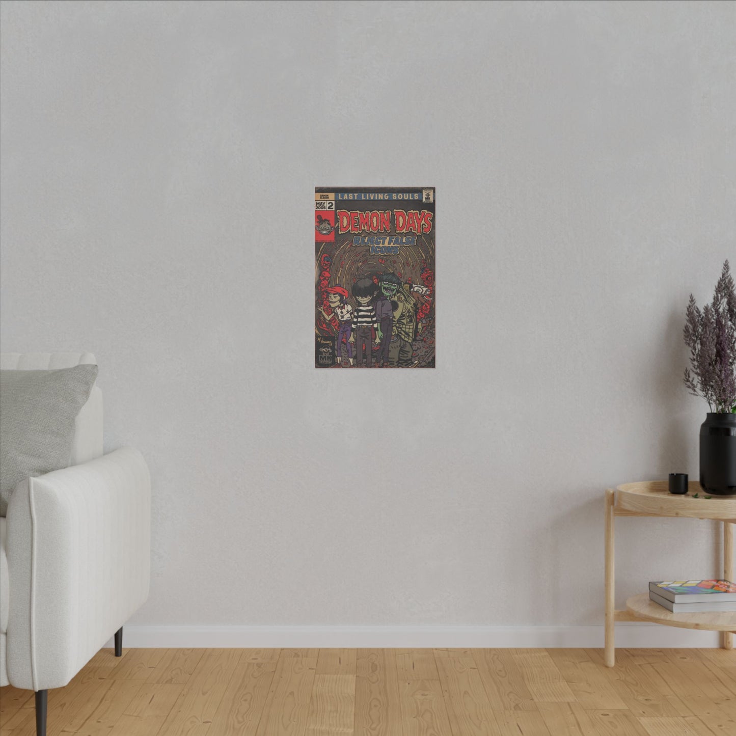 Demon Days - Matte Canvas, Stretched, 0.75" (Multi-Size)