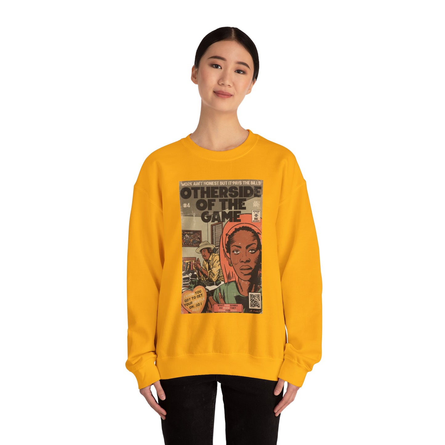 Erykah Badu - Otherside of the Game - Unisex Heavy Blend™ Crewneck Sweatshirt