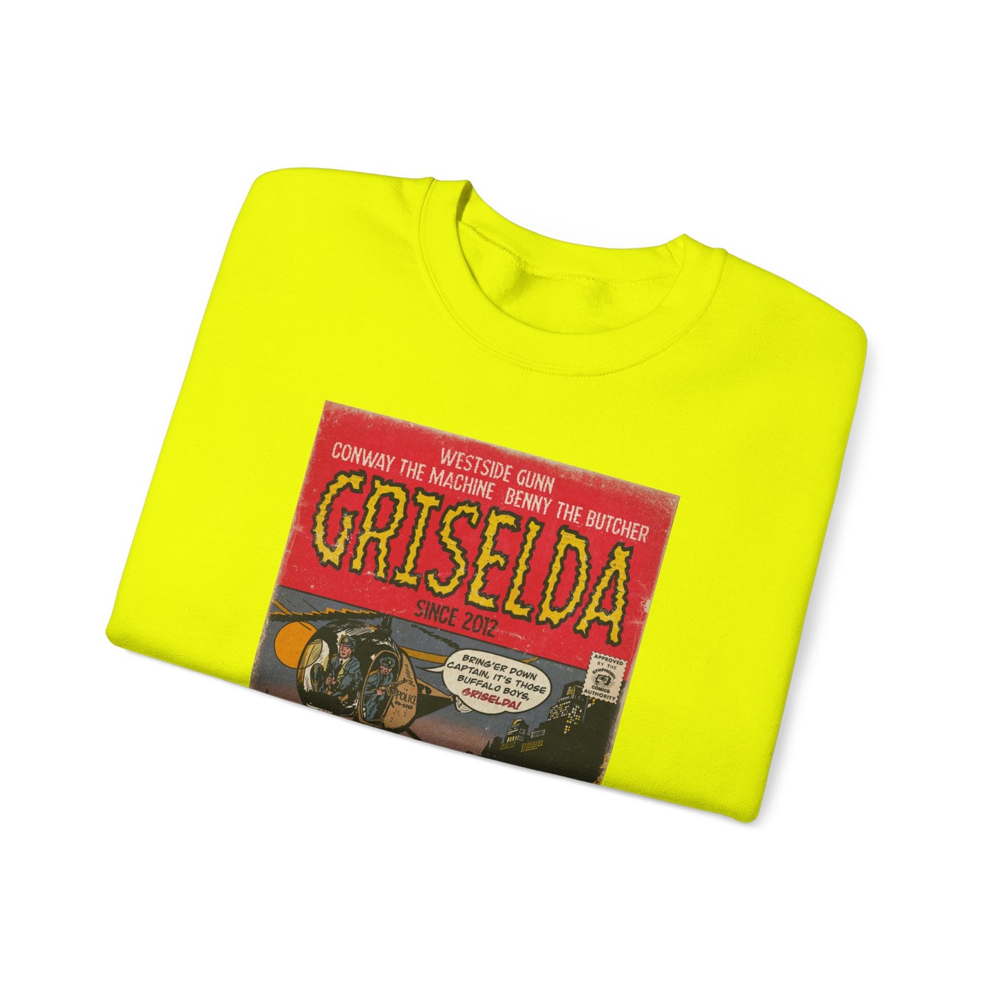 Griselda - Comic Book Art - Unisex Heavy Blend™ Crewneck Sweatshirt