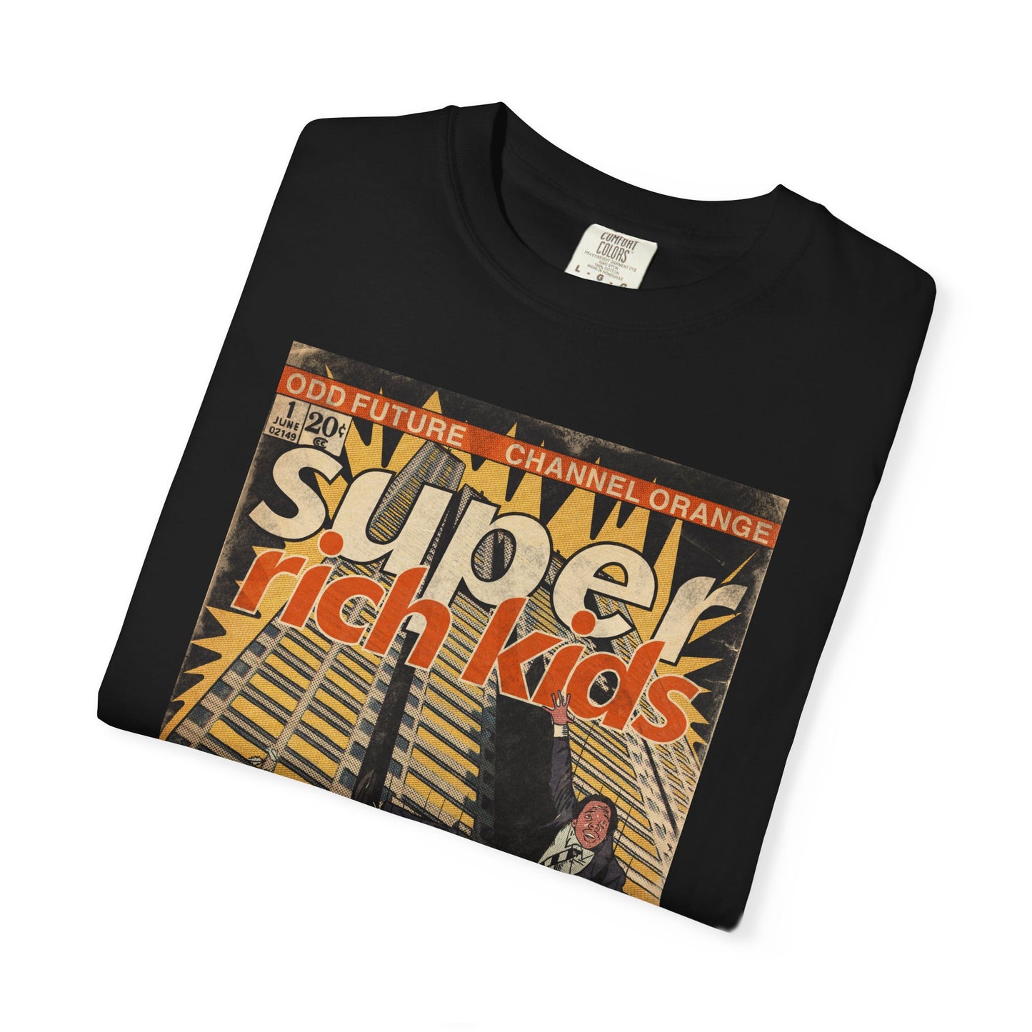 Frank Ocean & Earl Sweatshirt - Super Rich Kids - Unisex Comfort Colors T-shirt