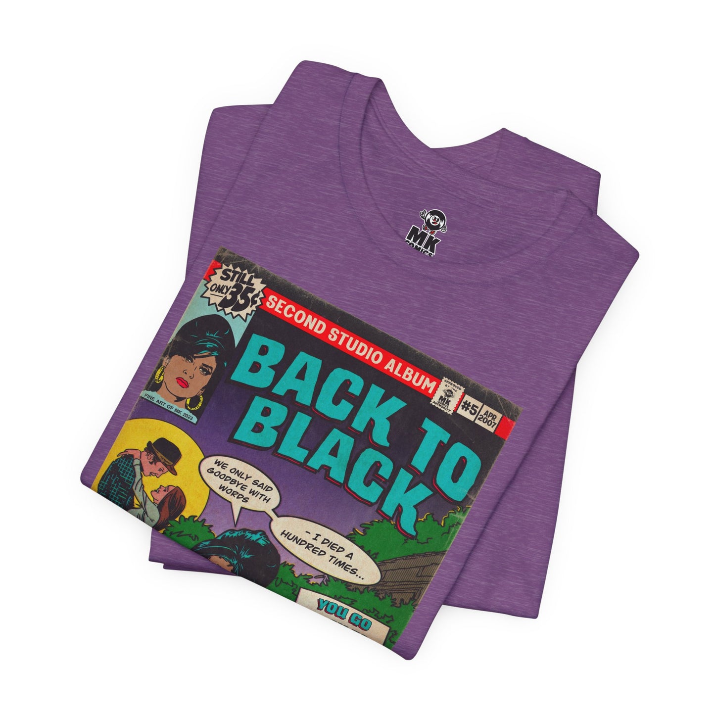 Back to Black - Unisex Jersey Short Sleeve Tee