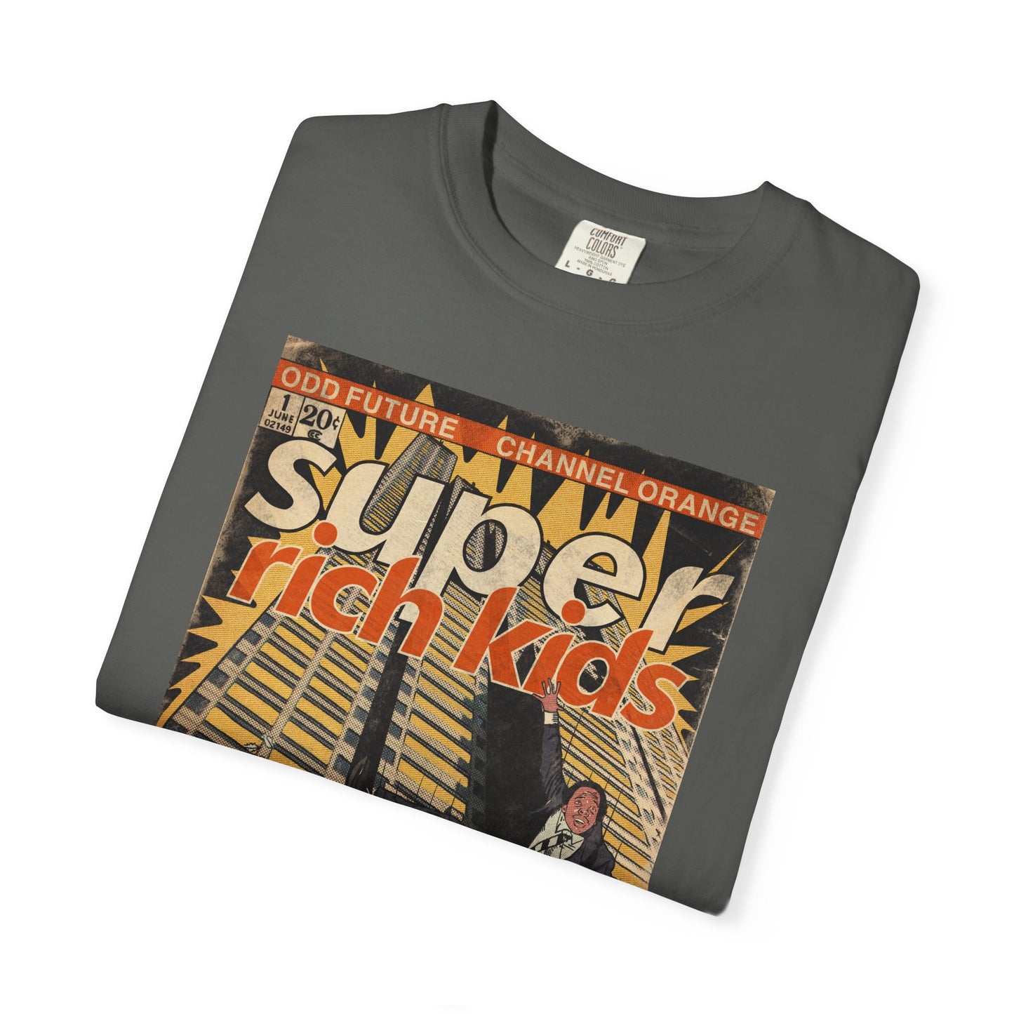 Frank Ocean & Earl Sweatshirt - Super Rich Kids - Unisex Comfort Colors T-shirt
