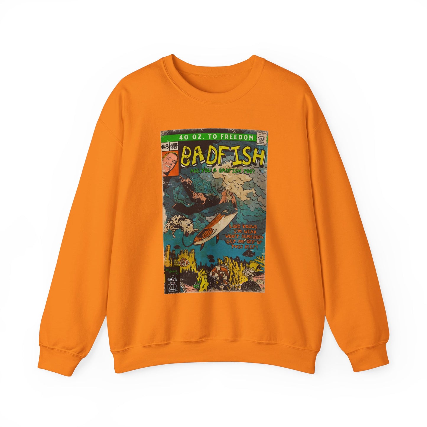 Badfish - Unisex Heavy Blend™ Crewneck Sweatshirt