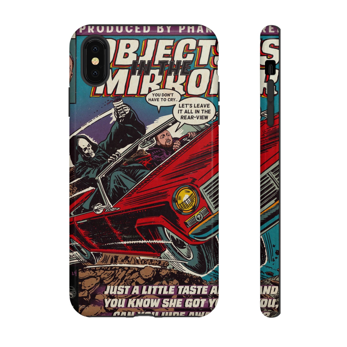 Objects in the Mirror - Tough Phone Cases
