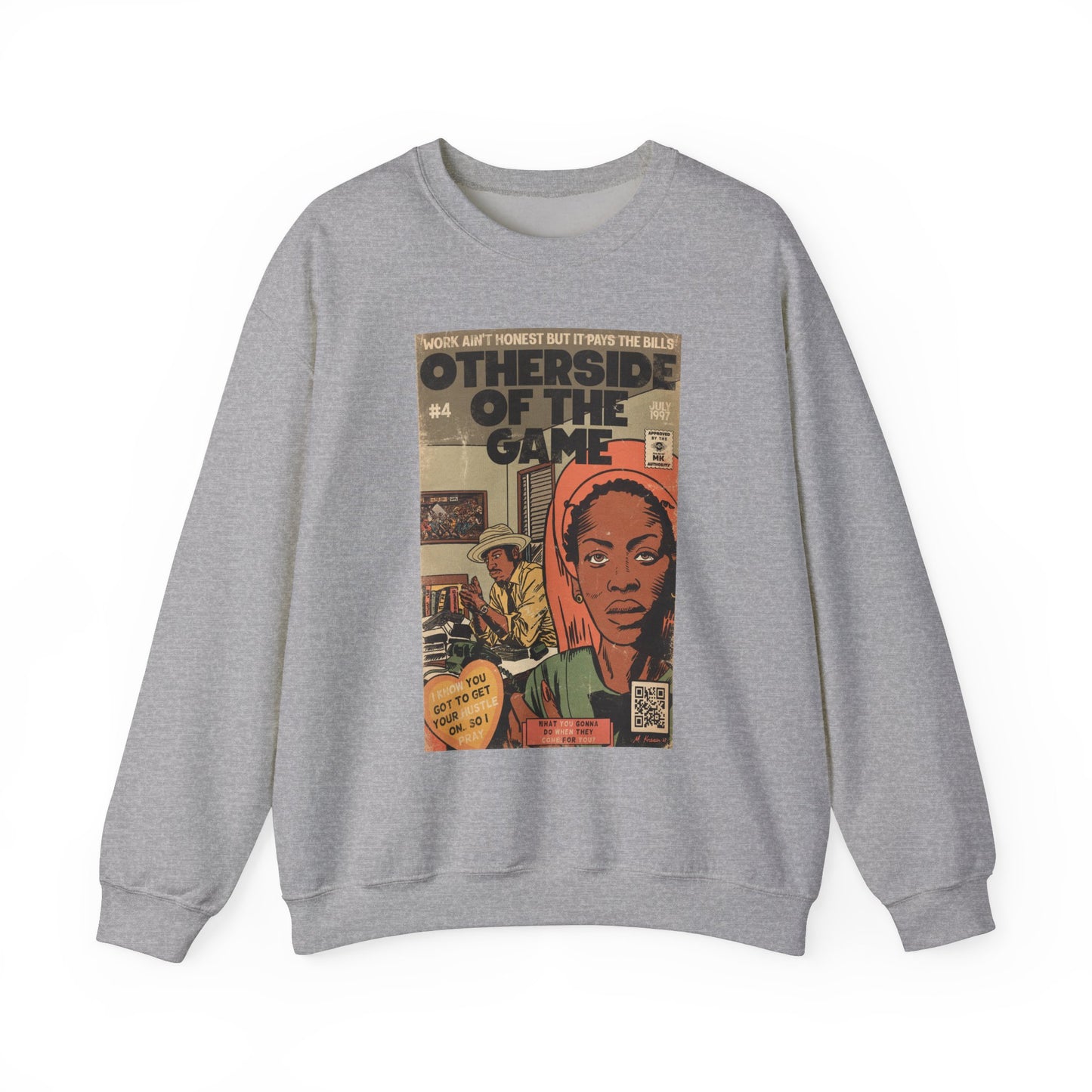 Erykah Badu - Otherside of the Game - Unisex Heavy Blend™ Crewneck Sweatshirt