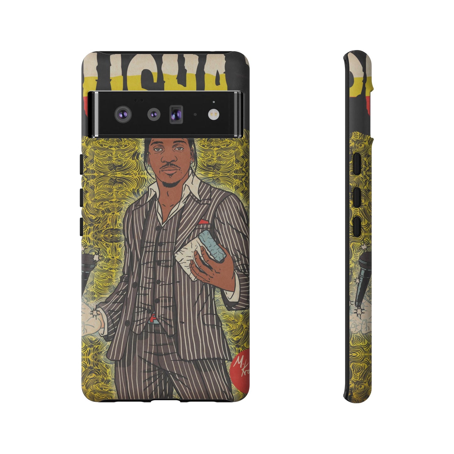 Pusha T - Comic Book Art - Tough Phone Cases