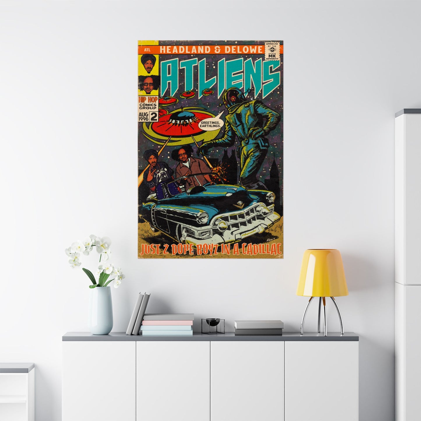 ATLiens - 2 Dope Boyz - Vertical Matte Poster