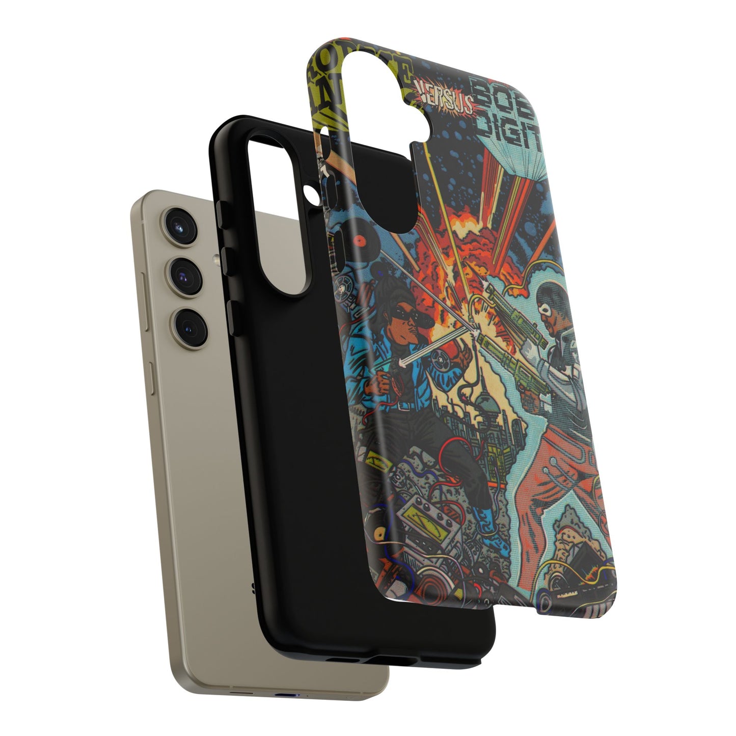 Analog vs. Digital - Tough Phone Cases