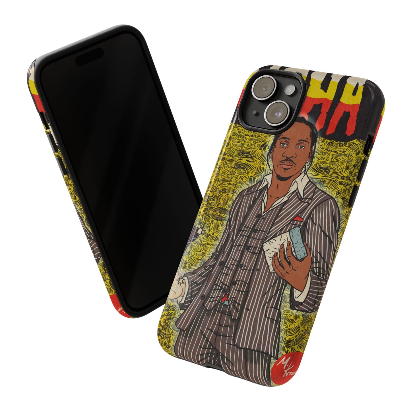 Pusha T - Comic Book Art - Tough Phone Cases