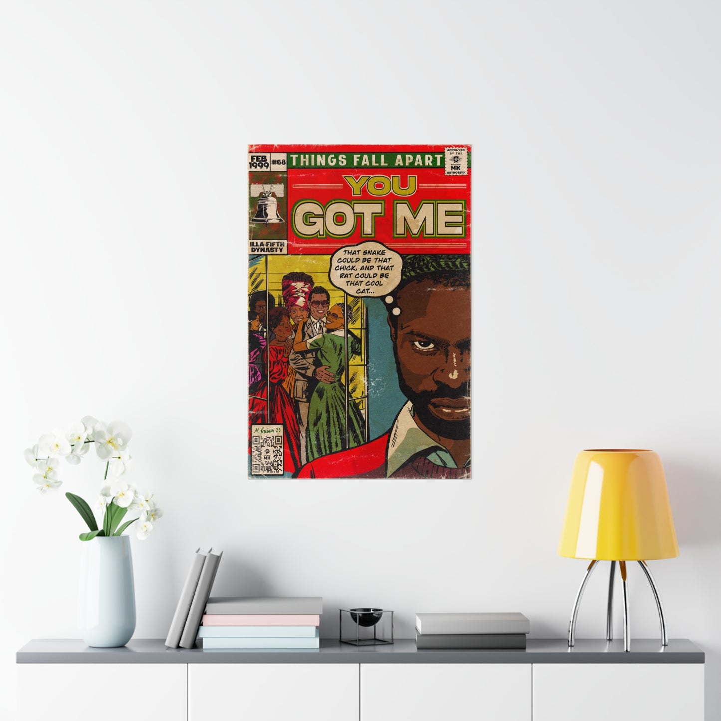 The Roots - You Got Me featuring Erykah Badu & Eve - Vertical Matte Poster