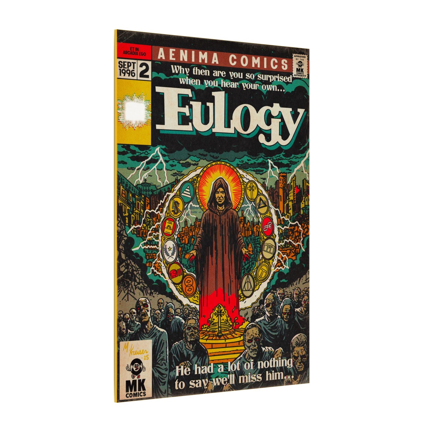 Eulogy - Matte Canvas, Stretched, 0.75" (Multi-Size)