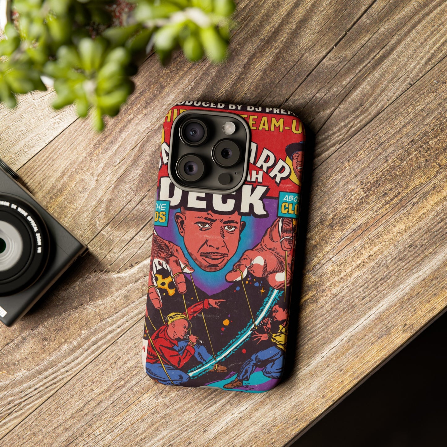Gang Starr & Inspectah Deck - Above The Clouds - Tough Phone Cases