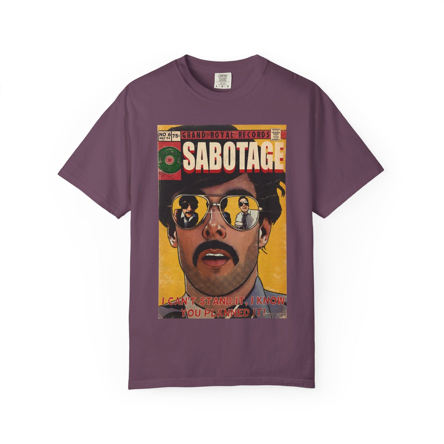 Beastie Boys - Sabotage - Unisex Comfort Colors T-shirt