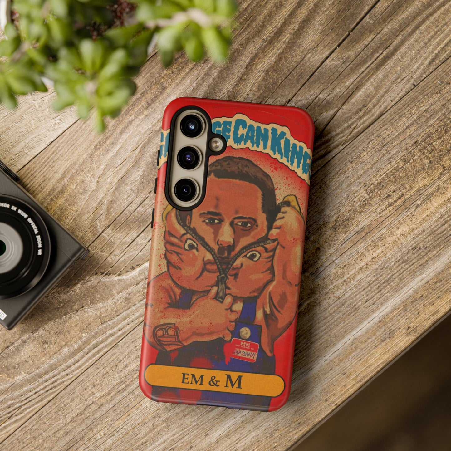 Em & M - Garbage Can Kings - Eminem - Tough Phone Cases