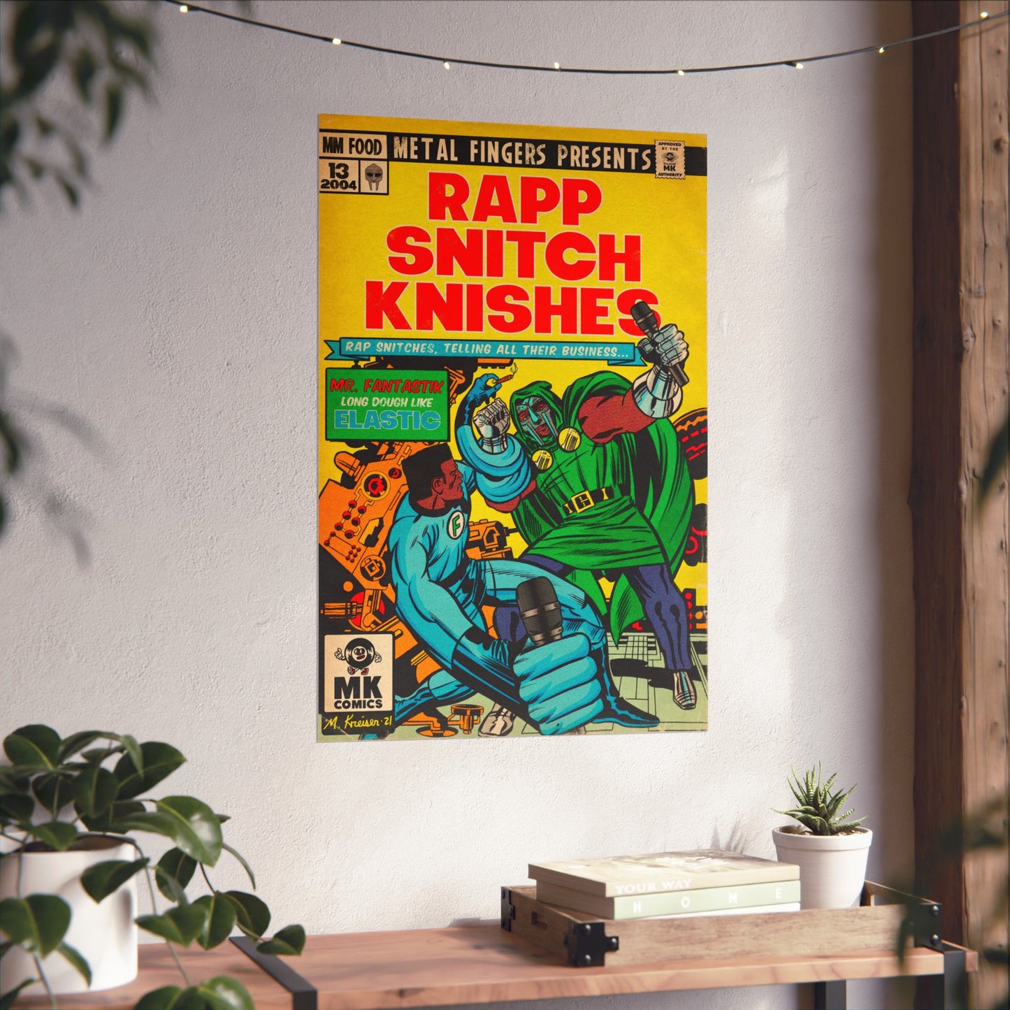 Rapp Snitch Knishes - Vertical Matte Poster
