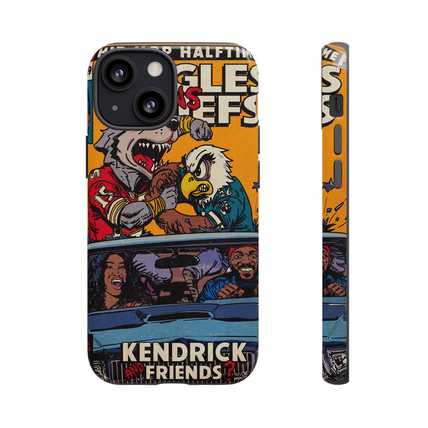 Kendrick & SZA - 2025 Halftime - Eagles vs Chiefs - Tough Phone Cases