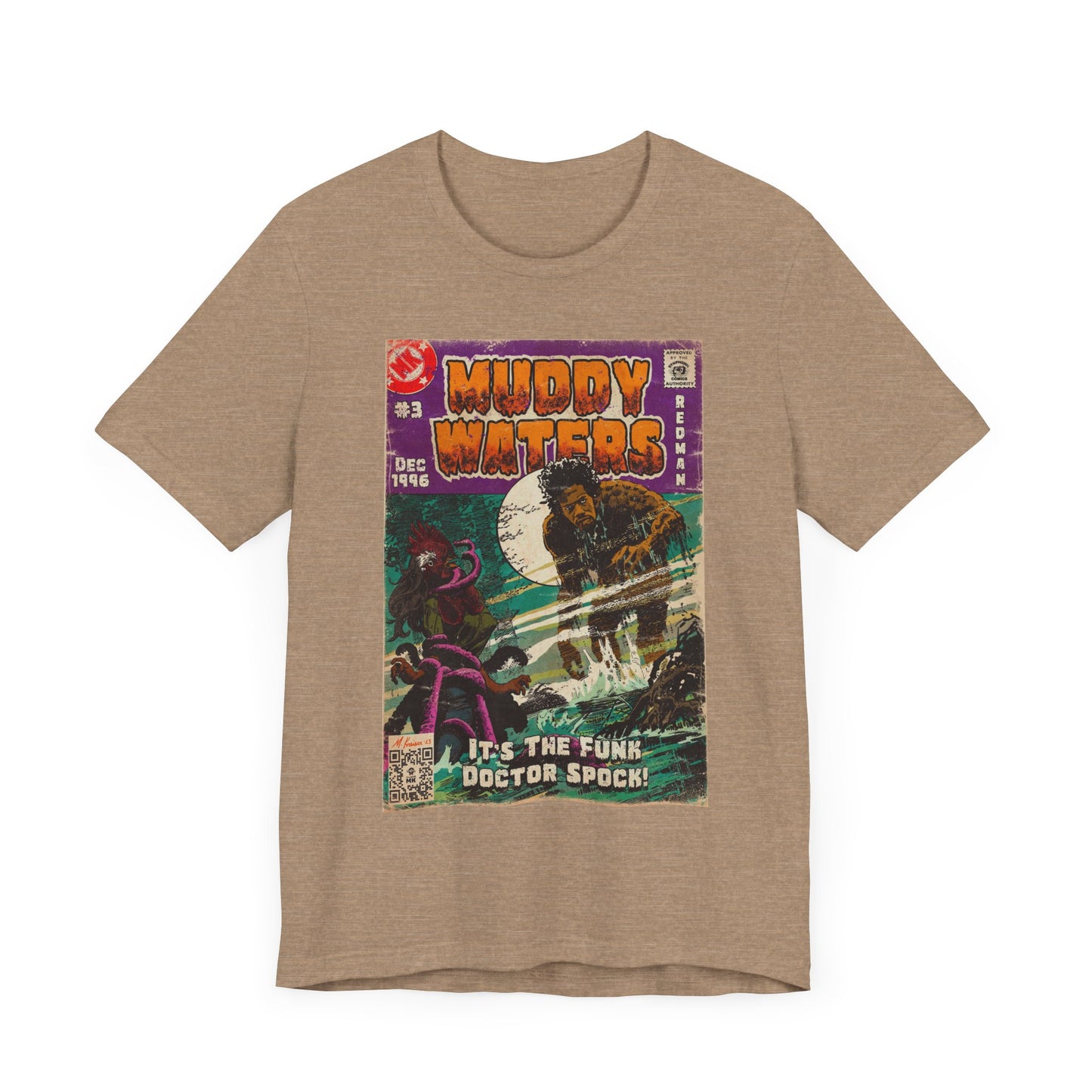 Redman - Muddy Waters - Unisex Jersey Short Sleeve Tee