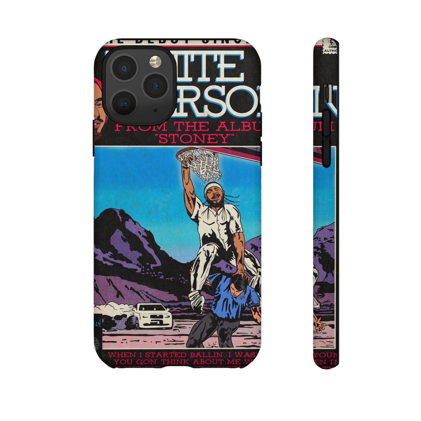 Post Malone - White Iverson - Tough Phone Cases
