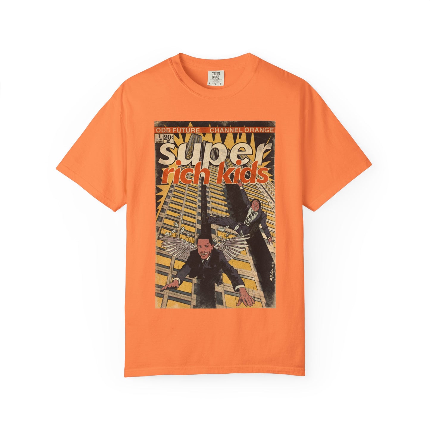 Frank Ocean & Earl Sweatshirt - Super Rich Kids - Unisex Comfort Colors T-shirt