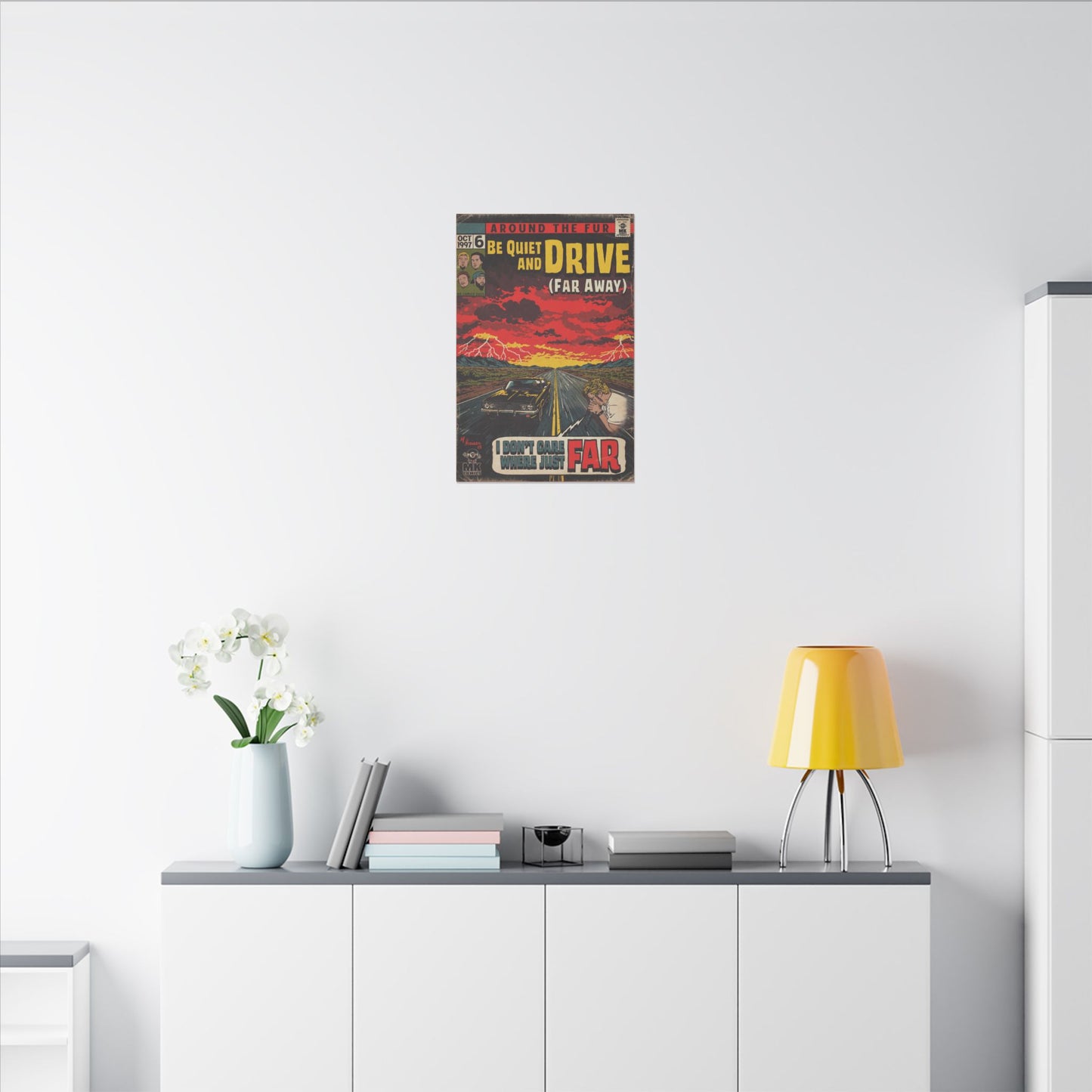 Be Quiet and Drive - Matte Canvas, Stretched, 0.75" (Multi-Size)