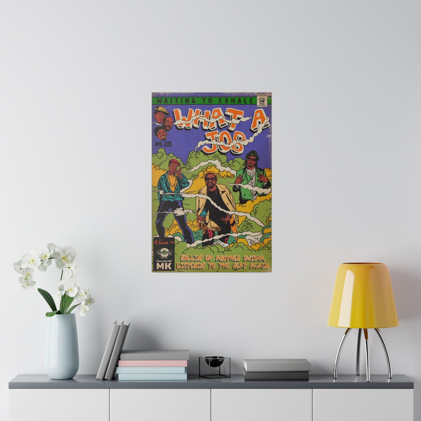 What A Job - Matte Canvas, Stretched, 0.75"