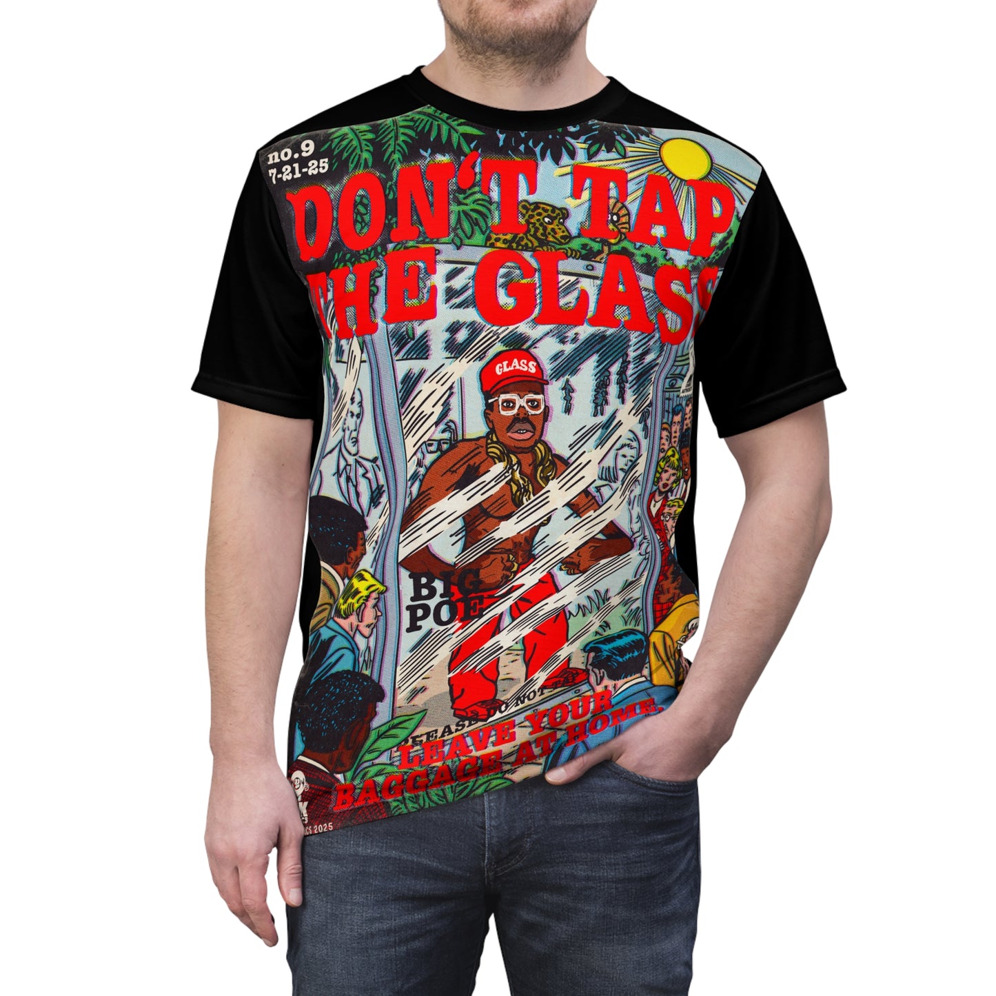 Don't Tap The Glass - Unisex Cut & Sew Tee (AOP)