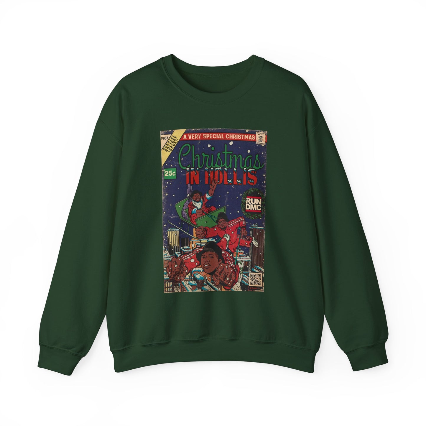 RUN DMC - Christmas in Hollis - Unisex Heavy Blend™ Crewneck Sweatshirt