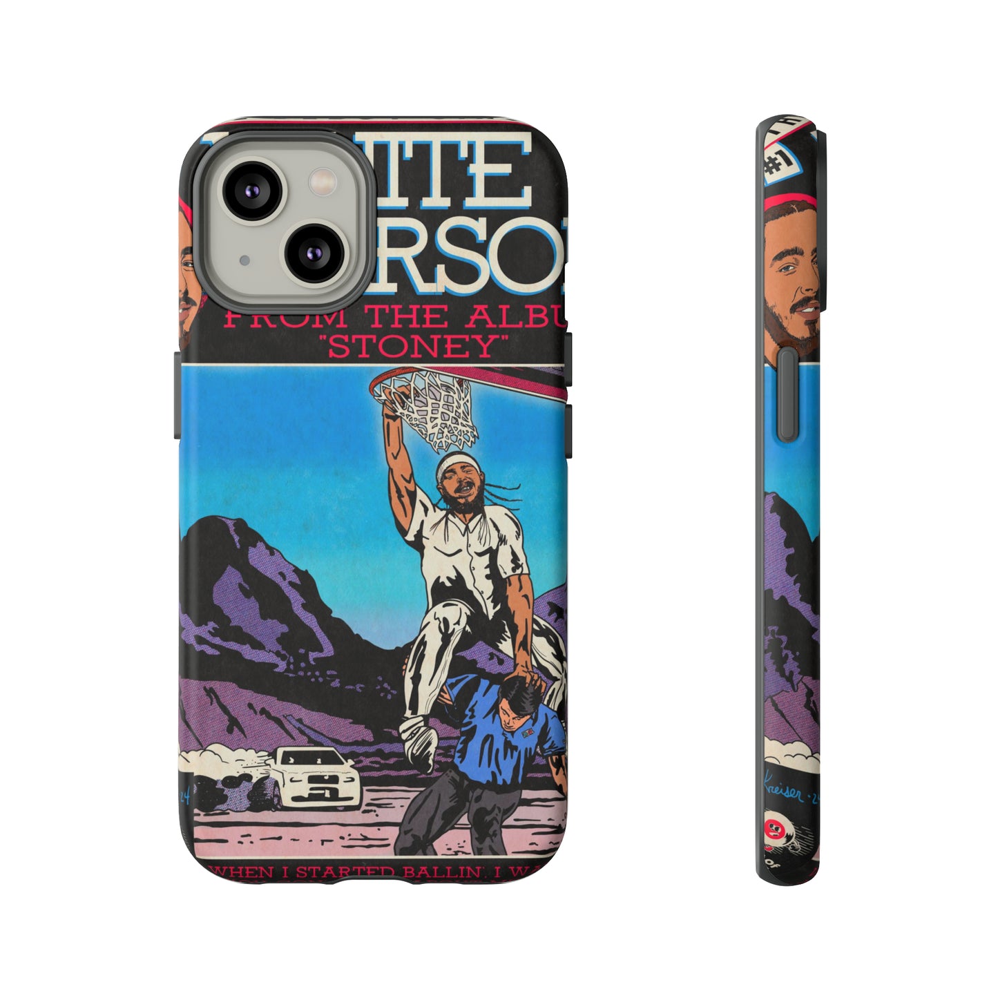 Post Malone - White Iverson - Tough Phone Cases