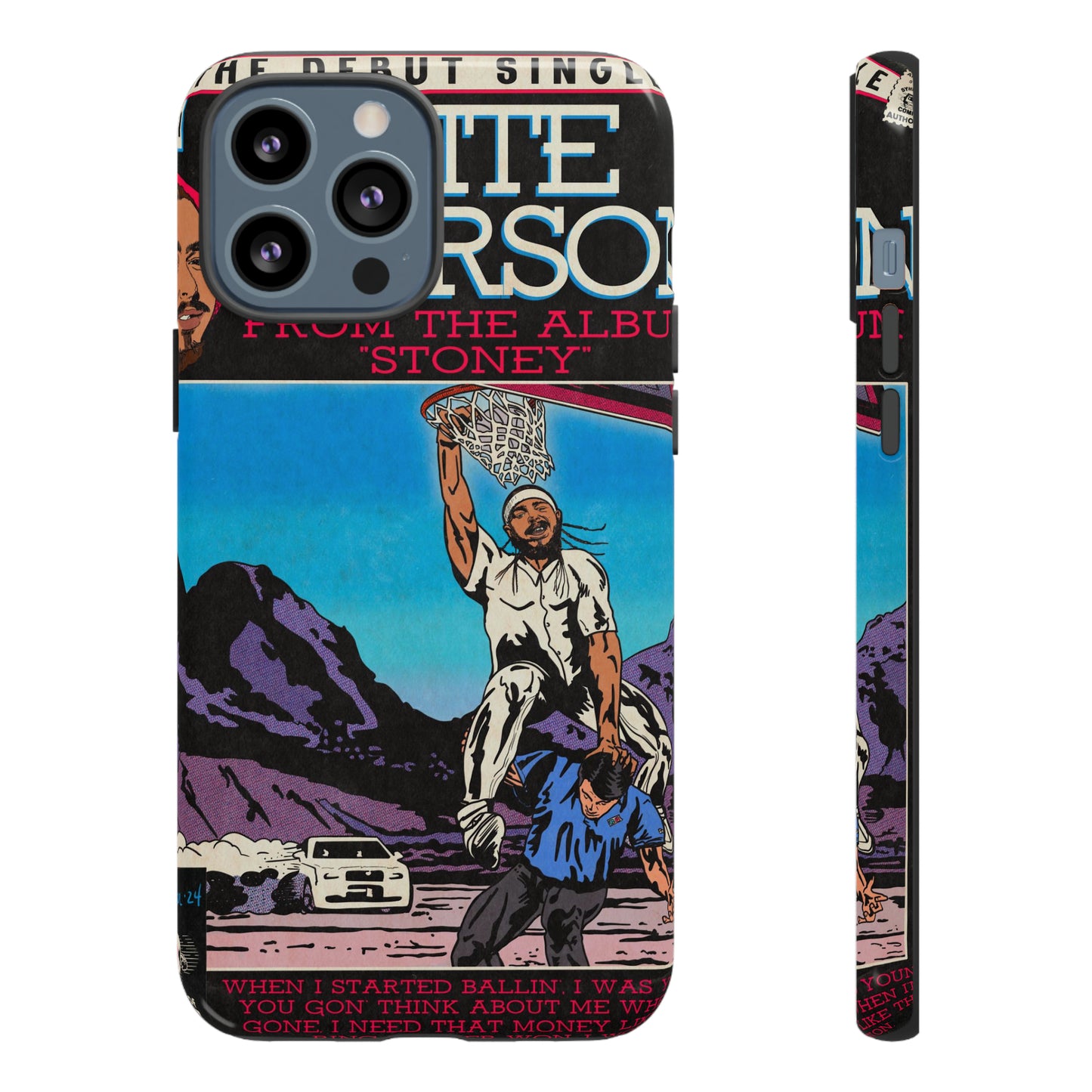 Post Malone - White Iverson - Tough Phone Cases