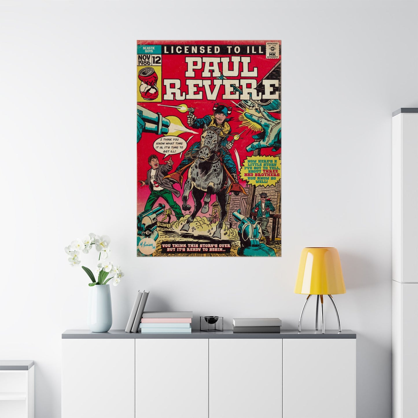 Beastie Boys - Paul Revere - Matte Vertical Posters