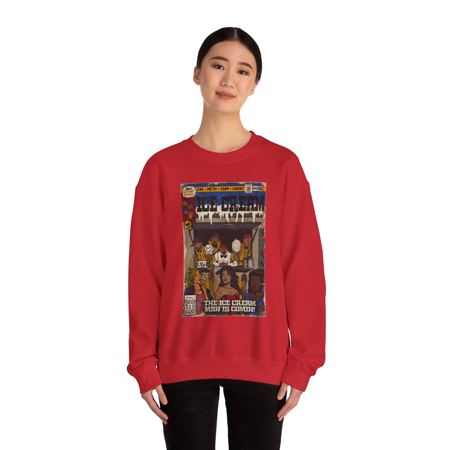 Raekwon- Ice Cream - Unisex Heavy Blend™ Crewneck Sweatshirt