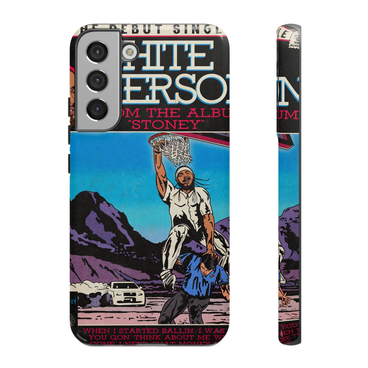 Post Malone - White Iverson - Tough Phone Cases