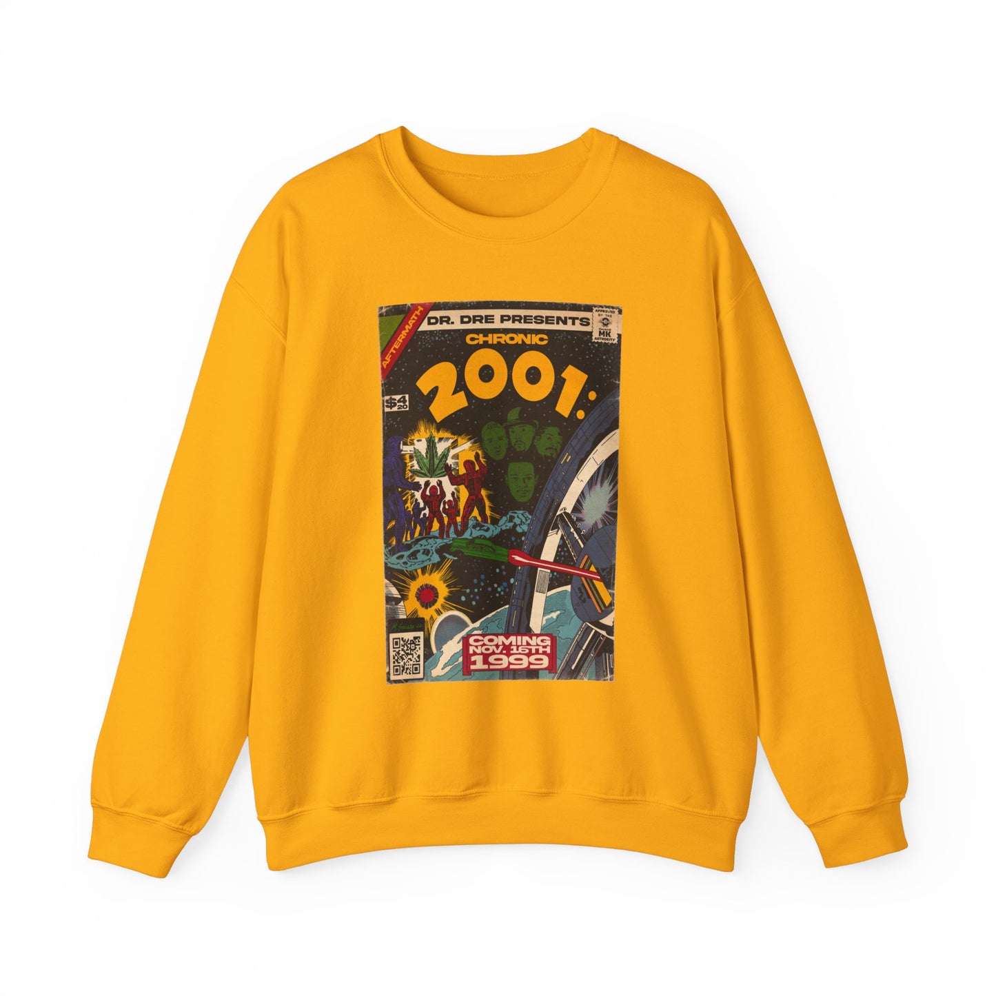 Dr. Dre - Chronic 2001 - Eminem, Snoop, Nate Dogg - Unisex Heavy Blend™ Crewneck Sweatshirt