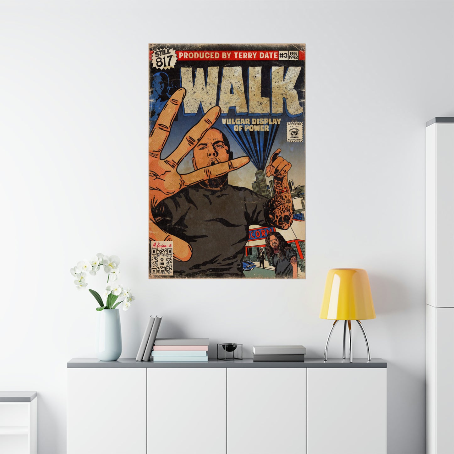 Walk - Matte Vertical Posters