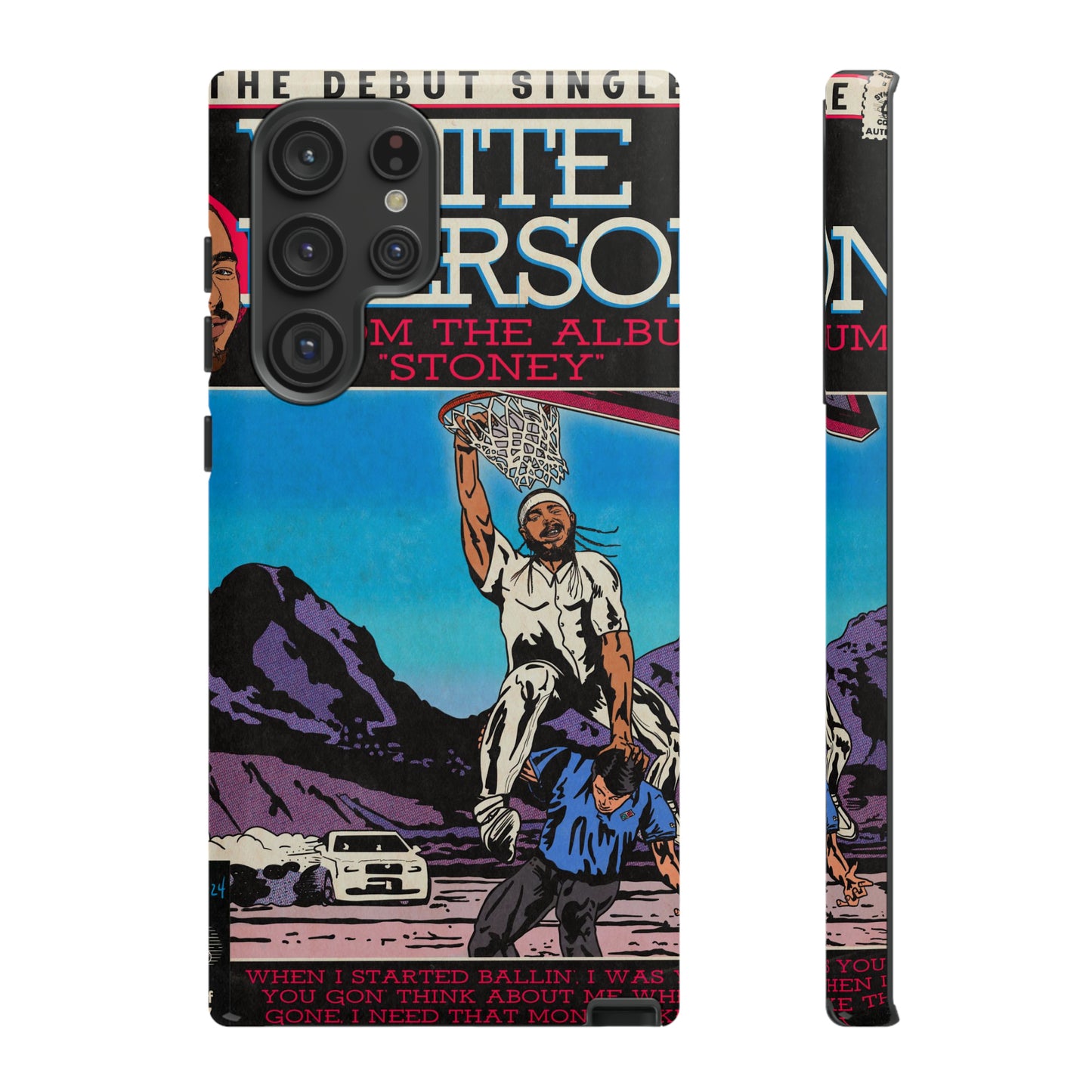 Post Malone - White Iverson - Tough Phone Cases